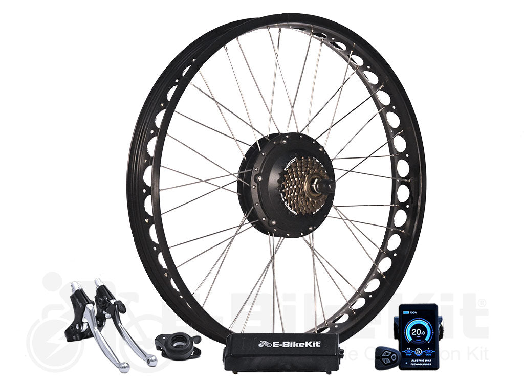 Electric Bike Conversion Kit – 750W Rear Wheel Fatbike (No Battery) –