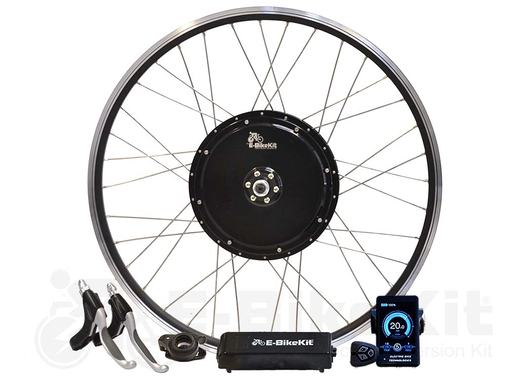 Heavy-Duty Front E-Bike Conversion Kit w/ No Battery