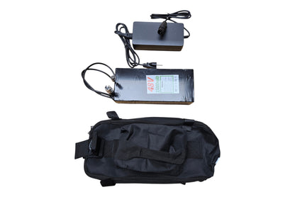 48V 15Ah PVC Battery Pack – Optional Charger & Bag