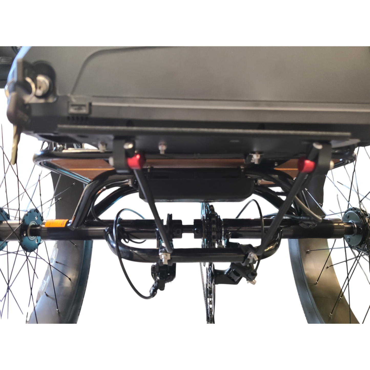 E-BikeKit Upright Trike Battery Mounting Hardware Set