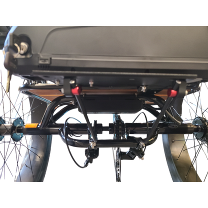 E-BikeKit Upright Trike Battery Mounting Hardware Set