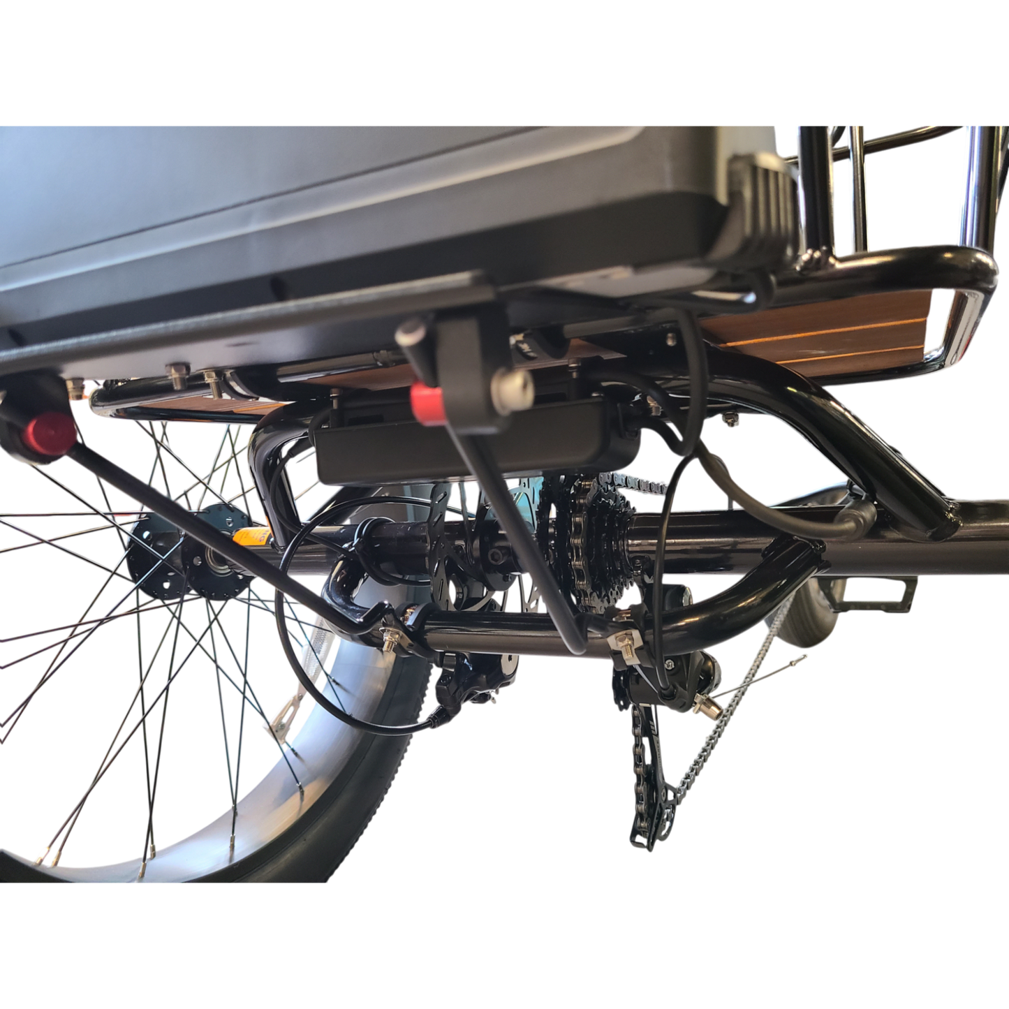 E-BikeKit Upright Trike Battery Mounting Hardware Set