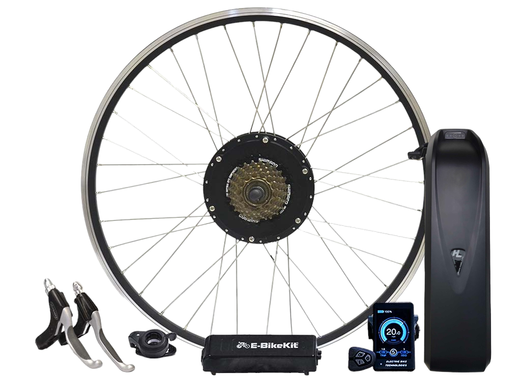 500w Rear E-Bike Conversion System 26 mph w/ Lithium Battery 26