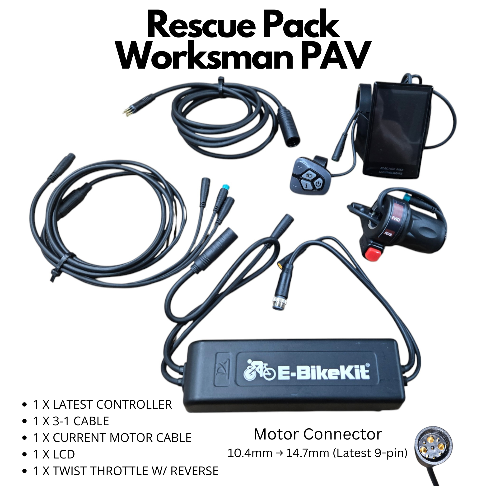 PAV Rescue Pack | Modular Diagnostic Kit – E-BikeKit.com – EBikeKit.com