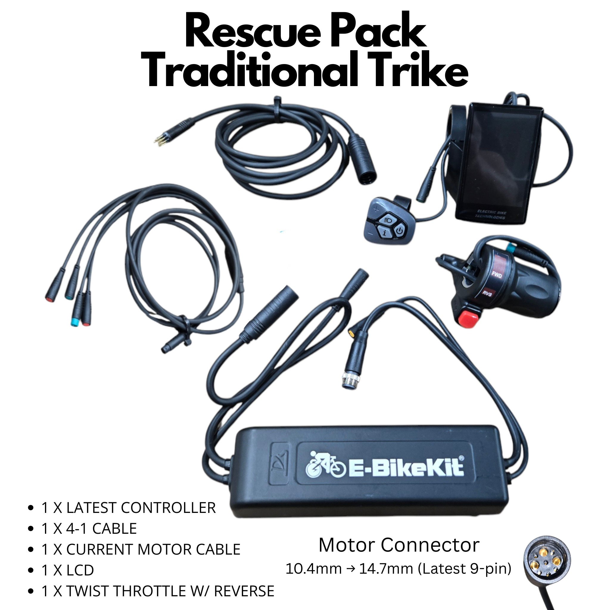 Traditional Rescue Pack | Modular Diagnostic Kit – E-BikeKit.com ...