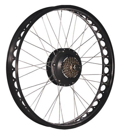 Rear 500-1000w E-BikeKit FatBike Motor - Wheel Only