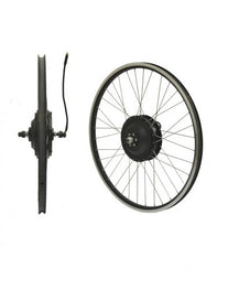 Front 500-1000wE-BikeKit Geared Motor - Wheel Only