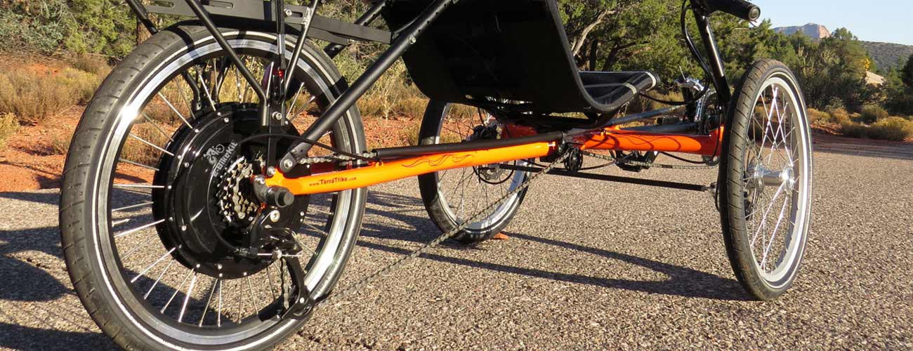 Electric Trike Conversion of TerraTrike Recumbent